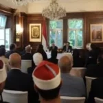لقاء وزير الخارجية مع الجالية المصرية في فيينا