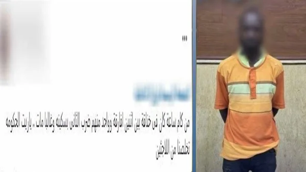 القبض على أجنبي أنهى حياة آخر في عين شمس