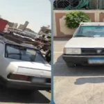 تفاصيل تحرير مخالفة لقائد سيارة بطنطا