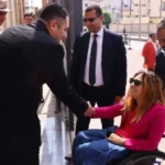 زيارة المشرف العام على حقوق الأشخاص ذوي الإعاقة بدمياط