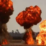 انفجارات قوية تهز وسط دبي