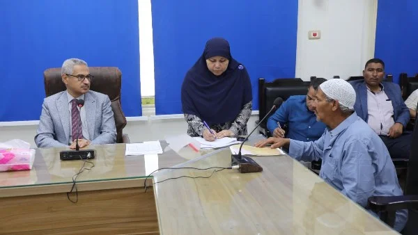 لقاء جماهيري لمحافظ بني سويف مع المواطنين بالواسطى