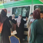 قافلة طبية مجانية تصل إلى 2573 مواطنًا في الغربية