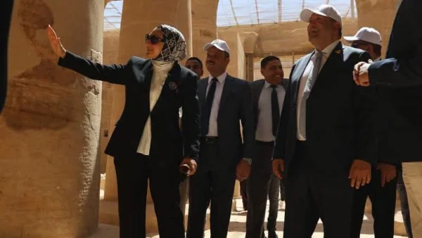 زيارة تفقدية لمشروعات الوادي الجديد الخضراء
