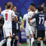 مشاهد مثيرة من مباراة الأرجنتين وإنجلترا في كأس العالم