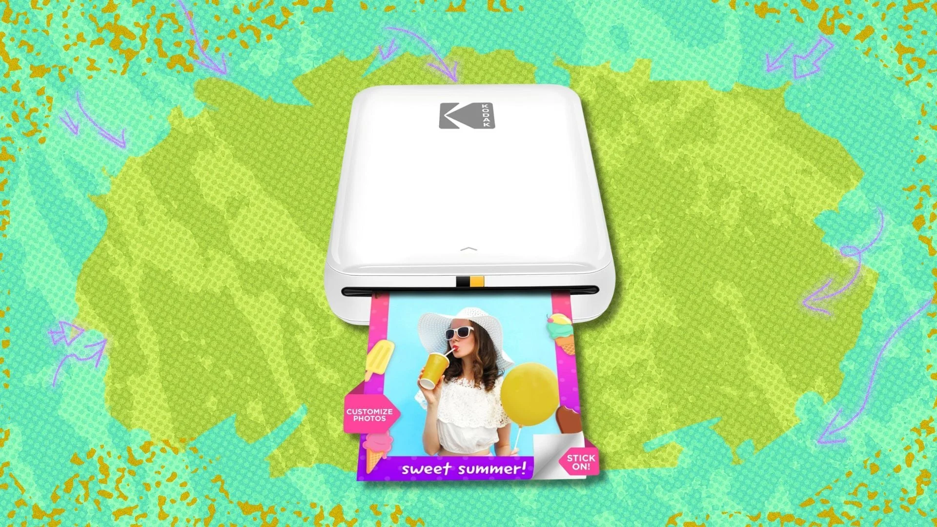 تخفيض 12 دولار على طابعة Kodak Step للصور