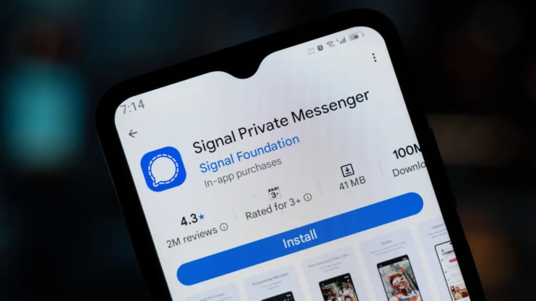 إضافة جهاز Android ثانوي في تطبيق Signal