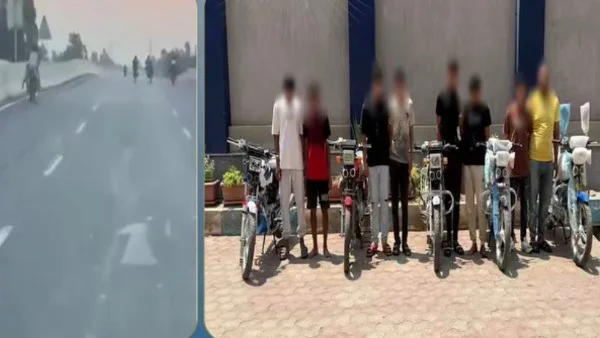 القبض على 5 أشخاص استعرضوا بدراجاتهم النارية في الغربية