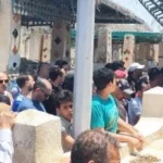 تشييع جثمان شقيق طارق سليمان في بورسعيد