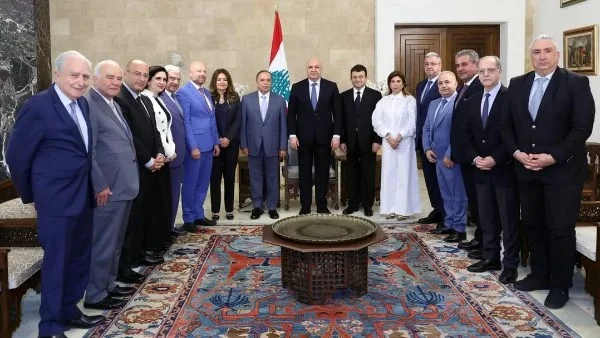 عون: زيارة الشيباني عززت العلاقات اللبنانية السورية