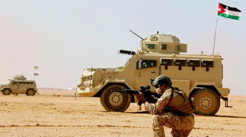 الجيش الأردني يعترض 10 صواريخ قادمة من إيران