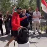دعم السفارة الأمريكية لمنتخب مصر قبل مواجهة أستراليا