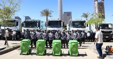 نظافة ذكية بالعاصمة الجديدة