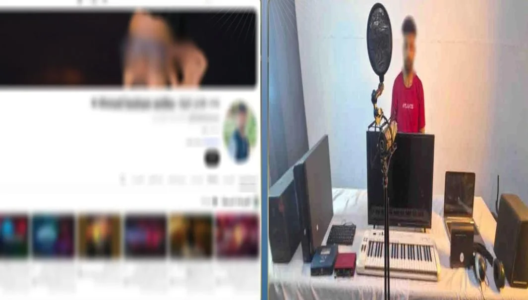 ضبط إستوديو تسجيل غير مرخص بالإسكندرية