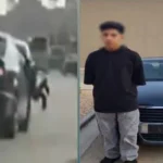 تفاصيل واقعة تشبث فرد شرطة بسيارة في القاهرة