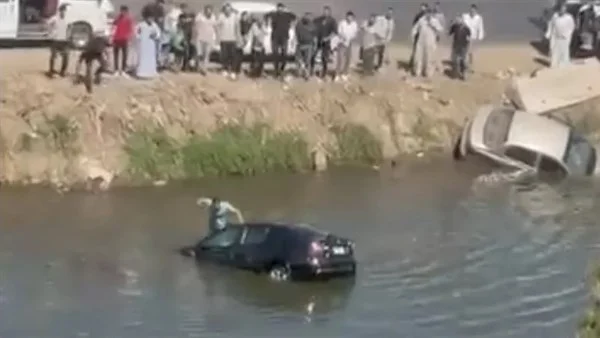 شاب ينقذ أسرة من الغرق في ترعة الغربية