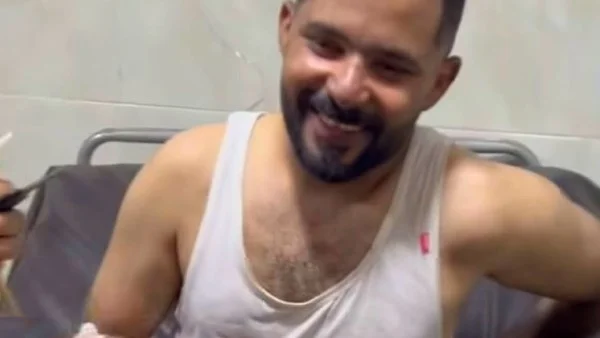 شاب ينقذ أسرة من حريق في زفتي