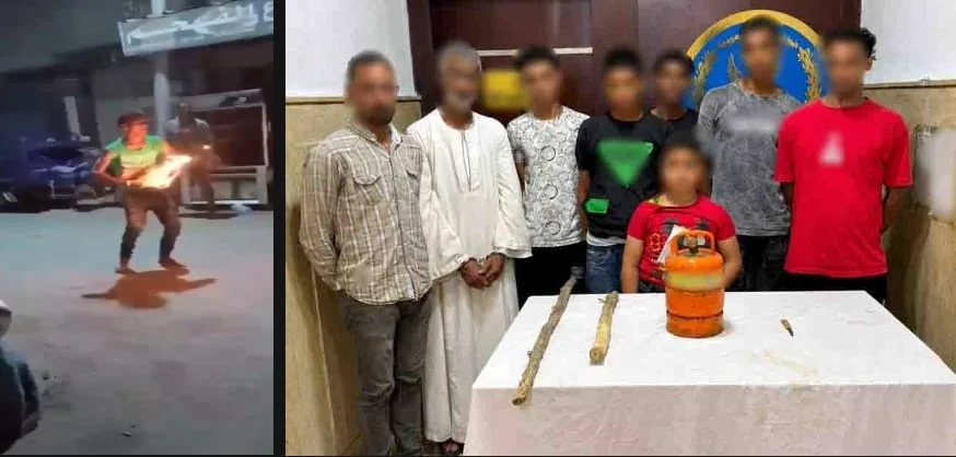 مشاجرة عنيفة بالبحيرة تسفر عن ضبط المتهمين