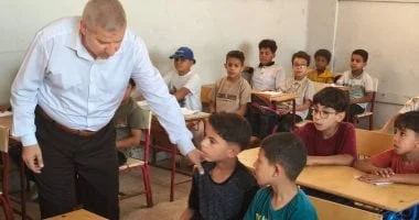 تفقد البرامج العلاجية لرفع مستوى الطلاب في الحسينية