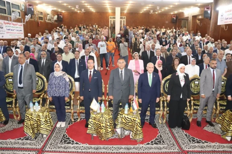 احتفالية بالقليوبية تخليدًا لثورة 30 يونيو