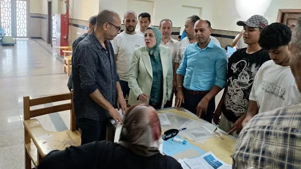جولة تفقدية لاختبارات القدرات بجامعة بنها
