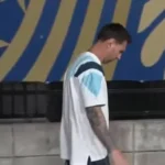 ميسي يخرج حزينا بعد خسارة نهائي كأس العالم أمام إسبانيا