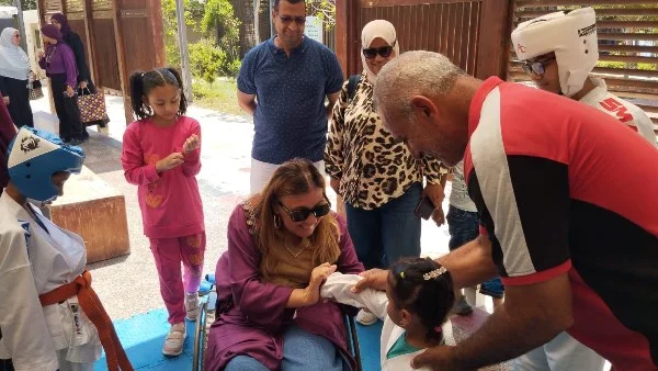 إيمان كريم تتفقد المدينة الصديقة للنساء في عزبة البرج