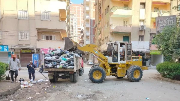 رفع 515 طن مخلفات في الغربية لتحسين البيئة