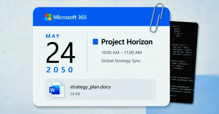 فيروس HollowGraph يستغل تقويم Microsoft 365 لسرقة البيانات
