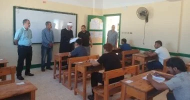 امتحانات طلاب الثانوية الأزهرية في جنوب سيناء