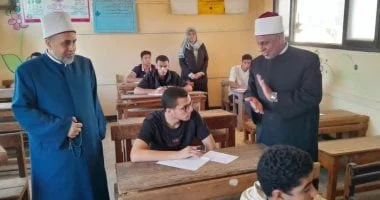 متابعة امتحانات الدور الثاني في معهد الصفوة بالأزهر