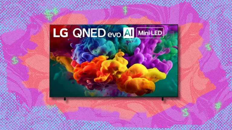 خصم كبير على تلفاز LG QNED 100 إنش في أمازون