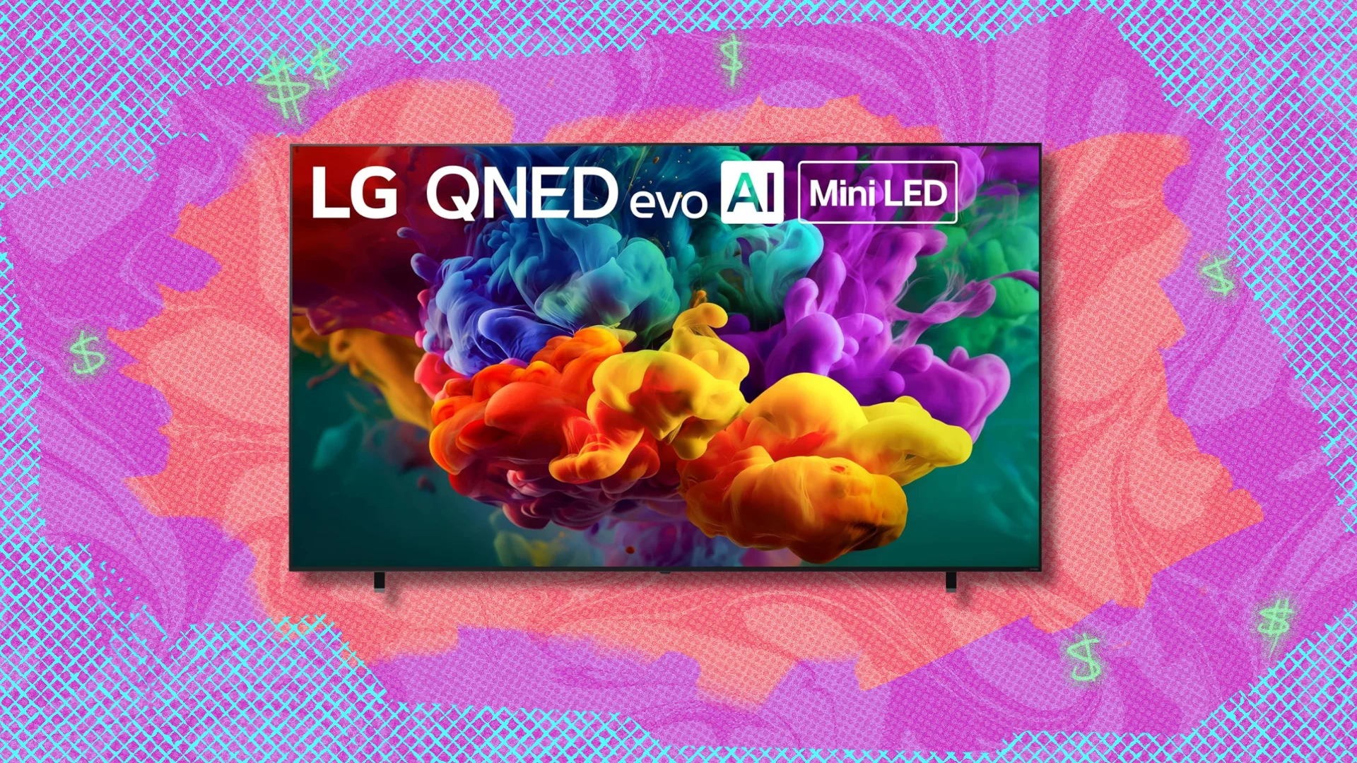 خصم كبير على تلفاز LG QNED 100 إنش في أمازون