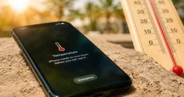 نصائح لتجنب سخونة الهواتف في الصيف