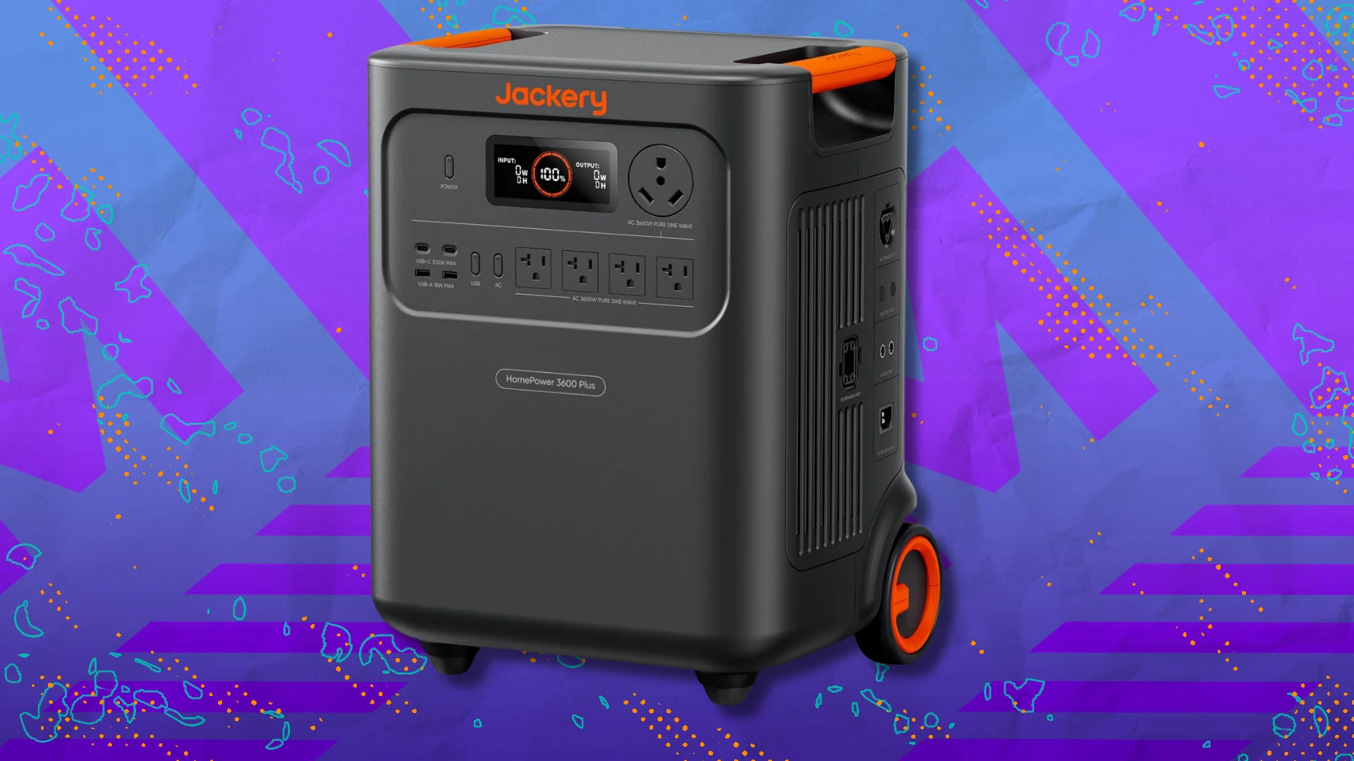 عرض مميز على جهاز Jackery HomePower 3600 Plus