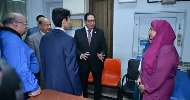 متابعة جاهزية مستشفى الطلبة بجامعة القاهرة