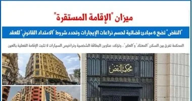 مبادئ جديدة لحسم نزاعات الإيجارات من محكمة النقض