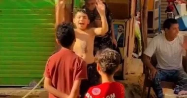 تحريات النيابة حول تركيب دش استحمام على عمود إنارة