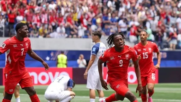 سويسرا تتقدم على الجزائر في الشوط الأول من كأس العالم 2026