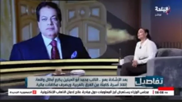 بطلا إنقاذ الغربية يتبرعان لمستشفى مرضى السرطان