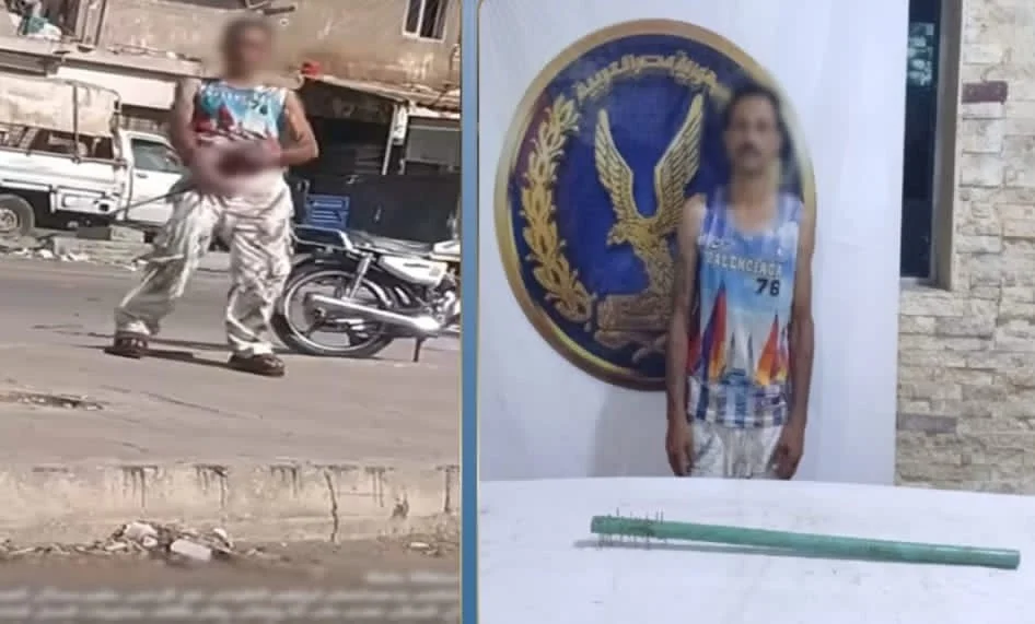 ضبط عامل اعتدى على مواطن وحطم محل نجله بالقاهرة