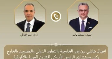 وزير الخارجية المصري يبحث التطورات في ليبيا مع مستشار أمريكي