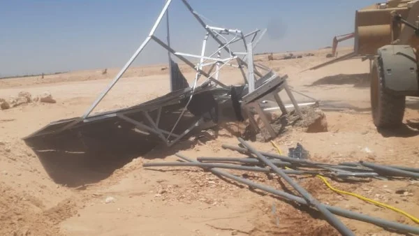 إزالة تعديات على 1120 فدانًا بأراضي قنا