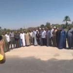 إنشاء مطلع ومنزل لقرية النغاميش بمحور دار السلام