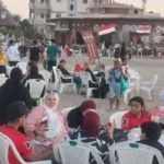 شواطئ رأس البر تستعد لمباراة المنتخب الوطني