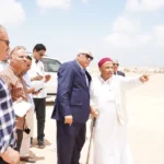 محافظ مطروح يتفقد وادي هاشم بسيدي حنيش