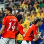 احتفالات حماسية في إمام عاشور بعد هدف مصر الأول