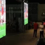 شاشات لمتابعة مباراة مصر وأستراليا في معرض ديارنا