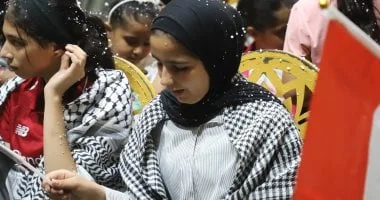 احتفالات عارمة في العريش بعد تأهل المنتخب إلى دور الـ16