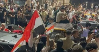 احتفالات واسعة في الدقهلية بعد تأهل المنتخب المصري